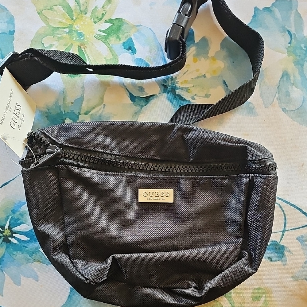 GUESS Charcoal Belt Bag